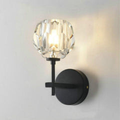 Elegant Crystal Bedside Wall Lamp for Luxurious Interiors