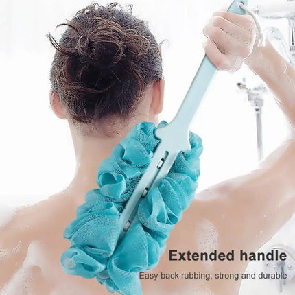 Long Handle Bath Brush For Easy Back Cleaning