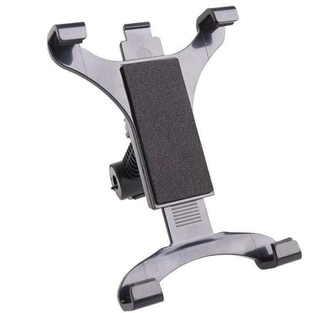 Car Back Seat Headrest Tablet Mount For 7 To 10 Inch Tablets black adjustable 360° rotating clip for 7–10 inch tablets, durable ABS+PC grip