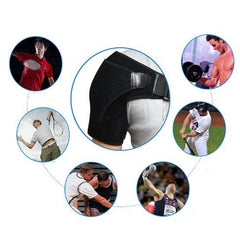 Versatile Adjustable Shoulder Support with Anti-Scratch Straps for Enhanced Protection