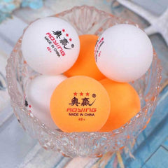 Professional 10-Pack ABS Table Tennis Training Balls - 40mm Diameter