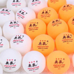 Professional 10-Pack ABS Table Tennis Training Balls - 40mm Diameter