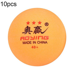 Professional 10-Pack ABS Table Tennis Training Balls - 40mm Diameter