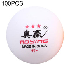 Professional 10-Pack ABS Table Tennis Training Balls - 40mm Diameter