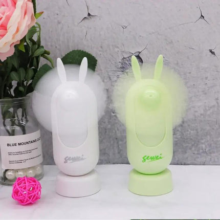 Compact Rechargeable Handheld Fan For Travel And Desk Use
