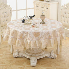 Elegant Disposable Round Table Covers for Home and Hospitality