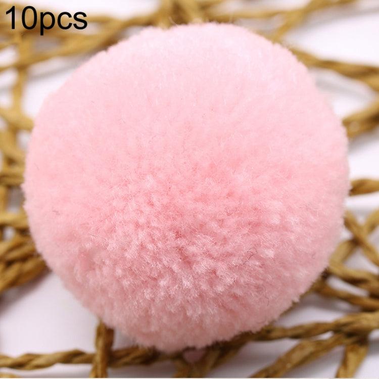 Vibrant 10-Pack Plush Candy Color Decorative Balls