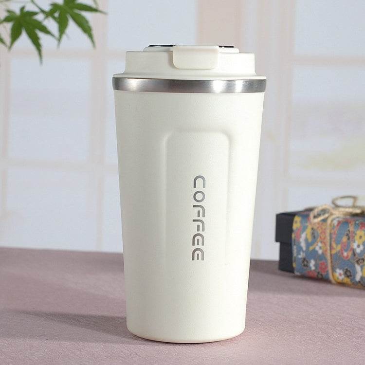 Tasse à café double en acier inoxydable 304 pour voiture, thermos de voyage