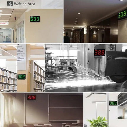 SNDWAY Wall-Mounted Digital Noise Level Monitoring Device