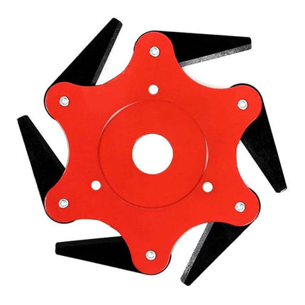 Grass Blade For Lawn Mower Alloy For Everyday Home Use - red alloy double-sided replacement blade for mower, durable corrosion-resistant design