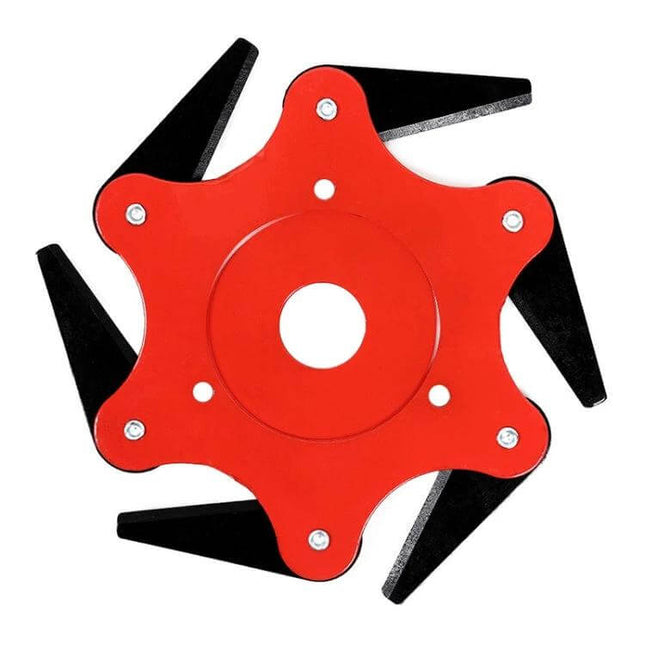 Grass Blade For Lawn Mower Alloy For Everyday Home Use - red alloy double-sided replacement blade for mower, durable corrosion-resistant design