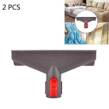 Vacuum Suction Heads for Mattress and Delicate Surface Cleaning - gray universal attachment for mattresses, curtains, screens