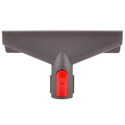 Vacuum Suction Heads for Mattress and Delicate Surface Cleaning - gray nozzle head with red connector for gentle dust removal on fragile surfaces