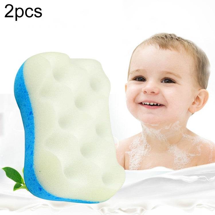 2 PCS Deep Skin Care Bath Sponge Exfoliating Cleansing Washing servant Shower Sponge Brush, Random Color Delivery, Deep Skin Care Bath Sponge - Syndmart