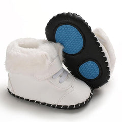 Cozy Winter Booties for Newborns - Soft Sole Infant Footwear for First Steps