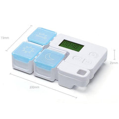 Smart Portable Pill Organizer with Electronic Timer and Reminders