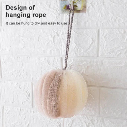 Exfoliating Bath Ball Shower Puff For Travel | Syndmart
