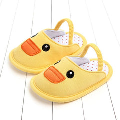 Cotton Soft Sole Non-Slip Slippers for Babies 0-1 Years - Indoor Home Footwear