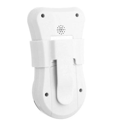 Laser Rhinitis Treatment Instrument for Allergy Relief compact white battery-powered nasal laser device with clip, portable for home, office, travel