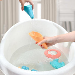 Children's Colorful Outdoor Water and Sand Play Set - Soft Silicone Toy for Imaginative Fun