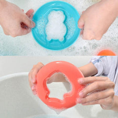 Children's Colorful Outdoor Water and Sand Play Set - Soft Silicone Toy for Imaginative Fun