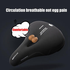 Ultimate Comfort Mountain Bike Saddle by PROMEND - Ergonomic Thick Cushioning for Peak Performance