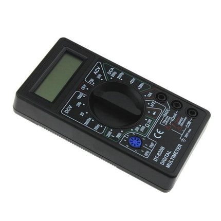 Mini Digital Multimeter for Everyday Electrical Testing compact handheld meter with LCD for voltage current resistance checks