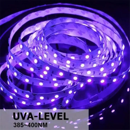 UV Purple LED Light Strip Waterproof For Home Decor | Syndmart