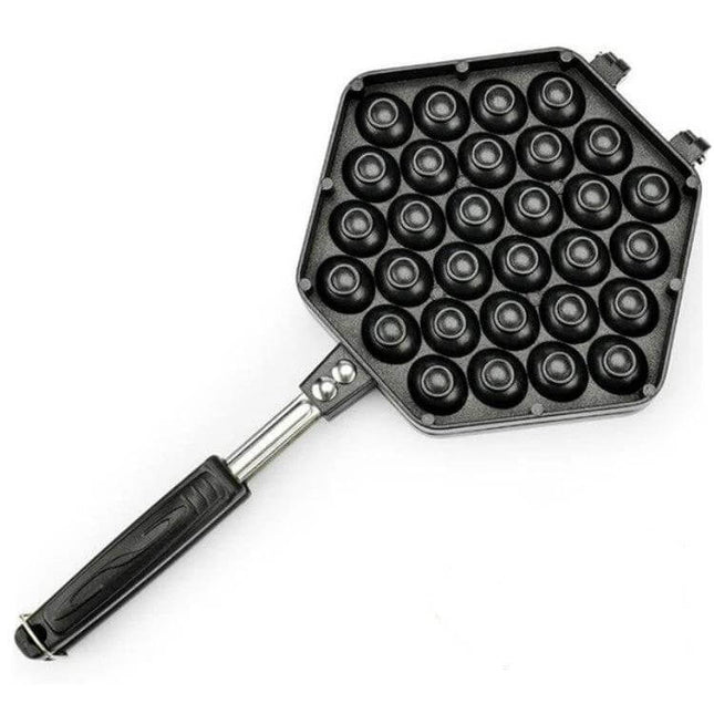 QQ Egg Baking Tray Nonstick Bakeware For Easy Oven Eggs black aluminum nonstick tray for oven eggs and mini frittatas, 24-cup hexagonal pan