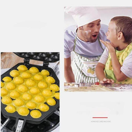 QQ Egg Baking Tray Nonstick Bakeware For Easy Oven Eggs - black aluminum tray with round egg cups cooking golden mini frittatas