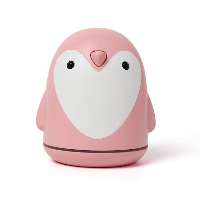 220ml Aroma Humidifier Cute Penguin USB Air Diffuser Home Office Car Mist Maker Air Purifier - Syndmart