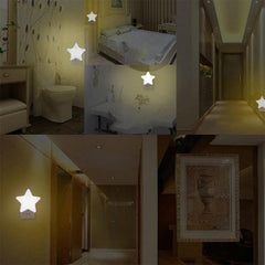 Mini Starry LED Night Light with Light Sensor Control