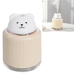 Cute Animal Themed USB Humidifier and Night Light for Home Bedroom