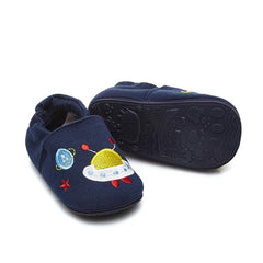 Cute Cartoon Toddler Shoes for Boys and Girls - 2 Pairs of Soft Bottom Baby Shoes (0-1 Years)