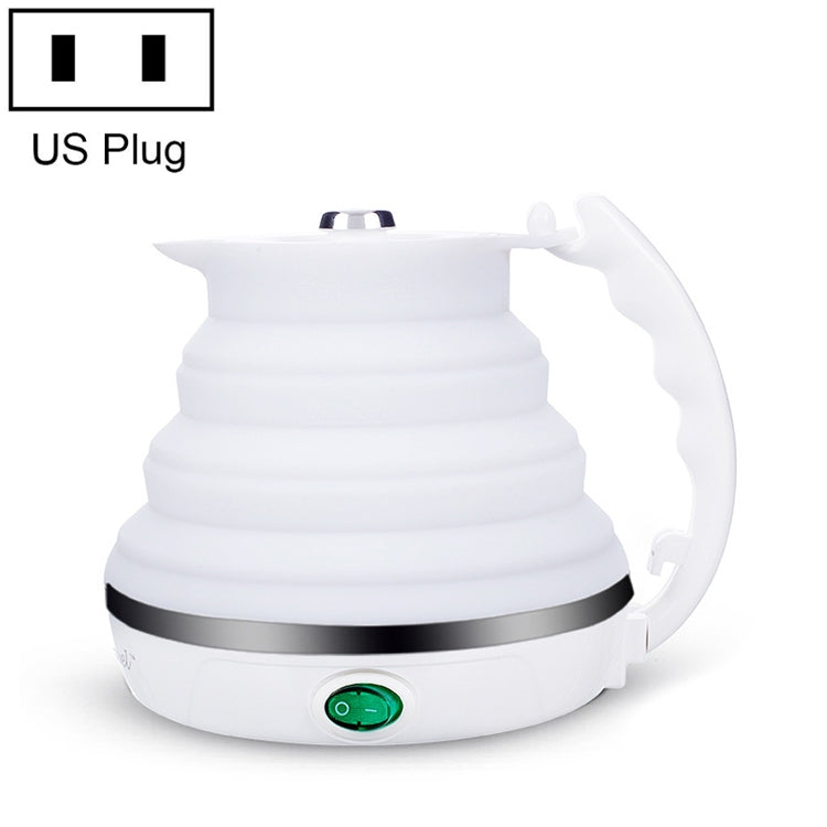 Portable Folding Silicone Intelligent Constant Temperature Travel Camping Electric Kettle, US Plug, EU Plug, UK Plug