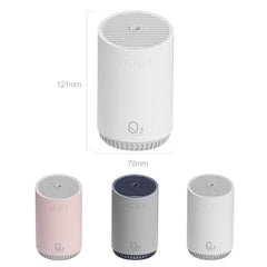 Portable Mini USB Humidifier & Air Purifier - Wireless Q3 with 320ml Capacity