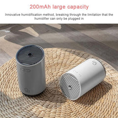 Portable Mini USB Humidifier & Air Purifier - Wireless Q3 with 320ml Capacity