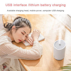 Portable Mini USB Humidifier & Air Purifier - Wireless Q3 with 320ml Capacity