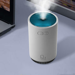 Portable Mini USB Humidifier & Air Purifier - Wireless Q3 with 320ml Capacity