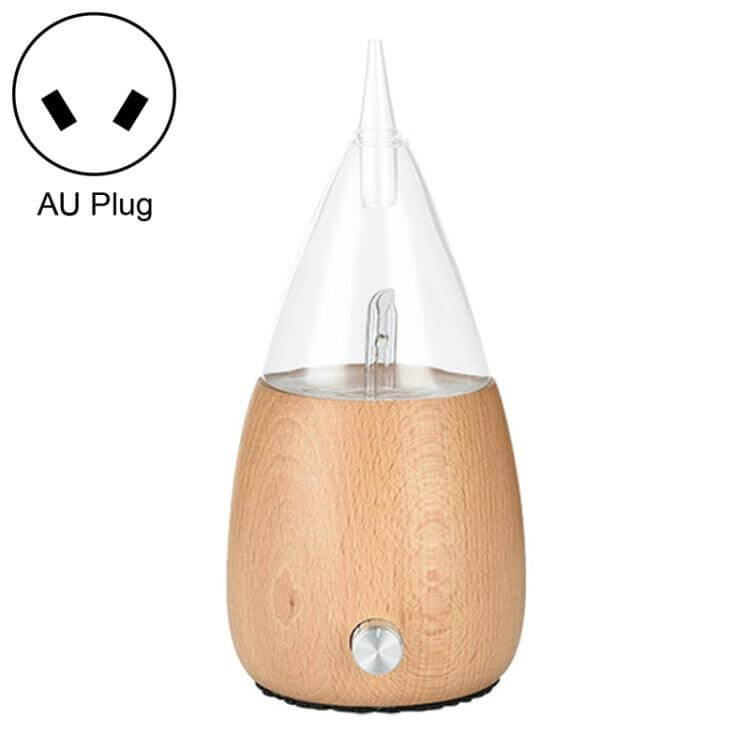 Aromatic Wood & Glass Ultrasonic Essential Oil Diffuser Spray Humidifier