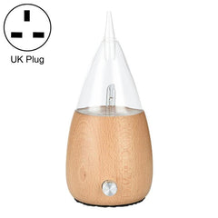 Aromatic Wood & Glass Ultrasonic Essential Oil Diffuser Spray Humidifier