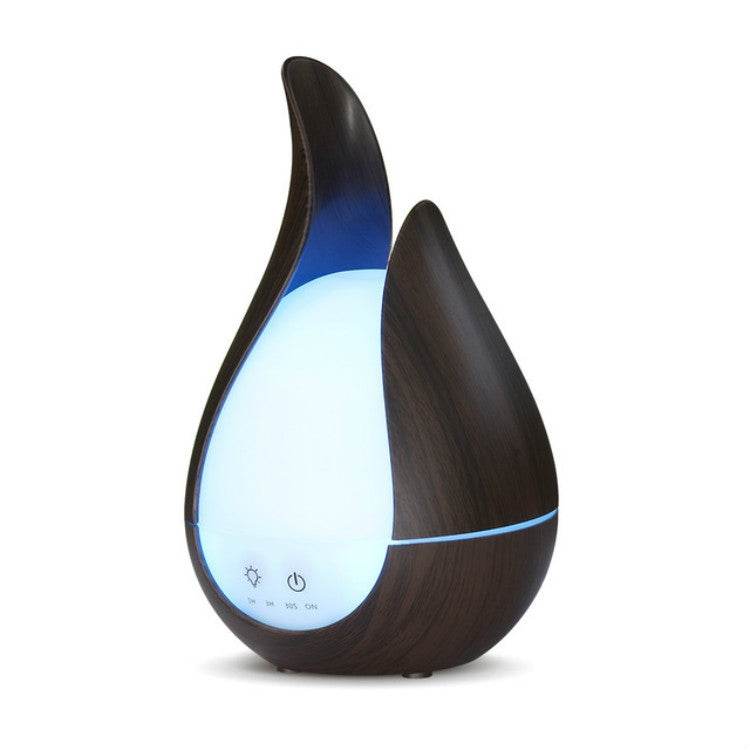 200ml Ultrasound Air Humidifier Aroma Essential Oil Diffuser 7 Colors LED Night Light Cool Mist Maker, EU Plug, US Plug, UK Plug, AU Plug - Syndmart