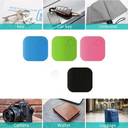 Smart Bluetooth Anti-Lost Device for Keys and Wallets - compact colorful Bluetooth tracker for keys, wallet, luggage, camera, umbrella, with lanyard and app