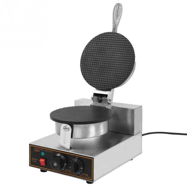 Cone And Waffle Maker For Home Use Versatile Kitchen Appliance stainless steel dual-voltage cone and waffle iron for breakfast and desserts