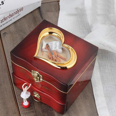 YL2047 Enchanted Dancing Girl Music Box with Eight Melodies