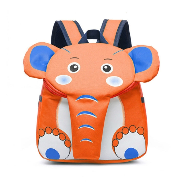 Adorable mochila escolar con temática de elefante en 3D para niños y niñas