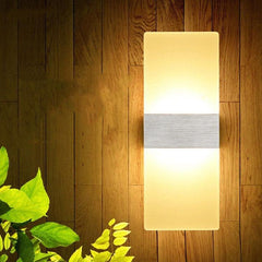 Lámpara de pared LED para dormitorio, mesita de noche, pasillo, balcón