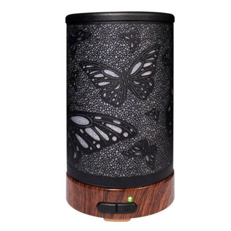 Colorful Butterfly Design Ultrasonic Essential Oil Diffuser with LED Light and Humidification Function