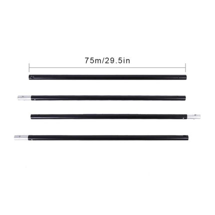 Adjustable 200cm Photo Studio Background Support Stand Kit black aluminum crossbar poles set for backdrop support