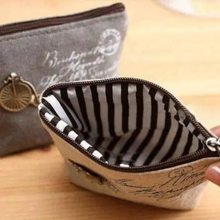 Vintage Mini Coin Purse Compact Change Wallet For Everyday Use | Syndmart